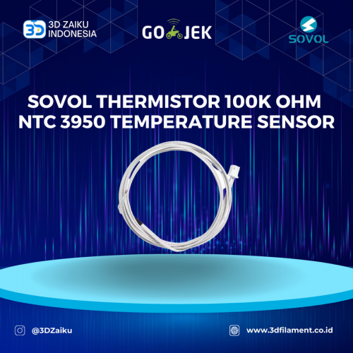 Original Sovol Thermistor 100K OHM NTC 3950 Temperature Sensor - SV05